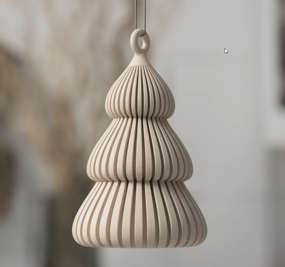 🎄 Juletræspynt – 8 cm