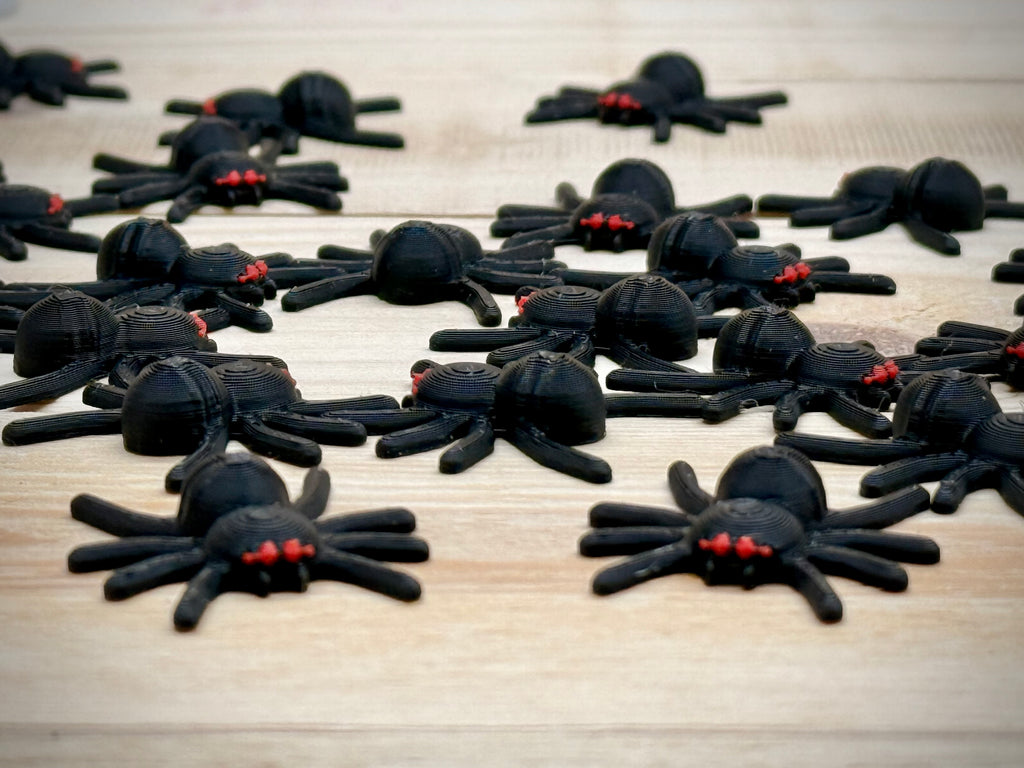🕷️ Søde små edderkopper – perfekt til Halloween 🕷️