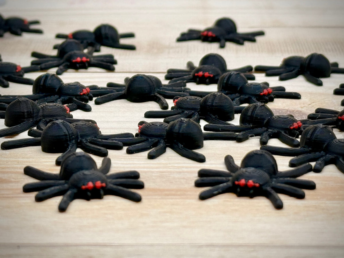🕷️ Søde små edderkopper – perfekt til Halloween 🕷️