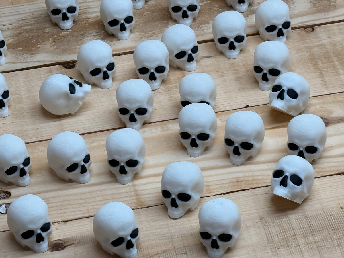 💀 Små søde 3D-printede kranier 💀