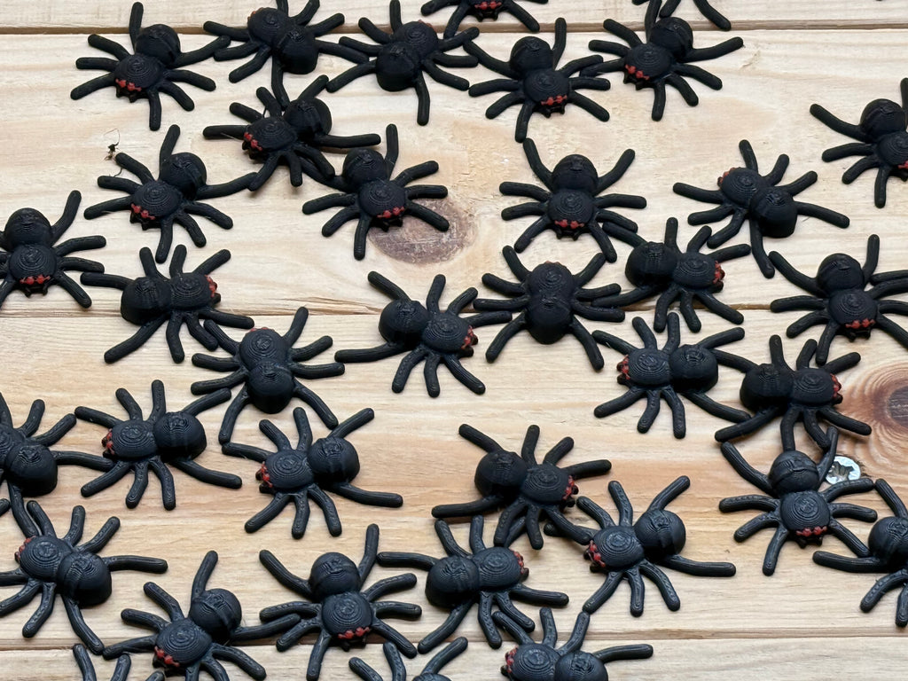 🕷️ Søde små edderkopper – perfekt til Halloween 🕷️