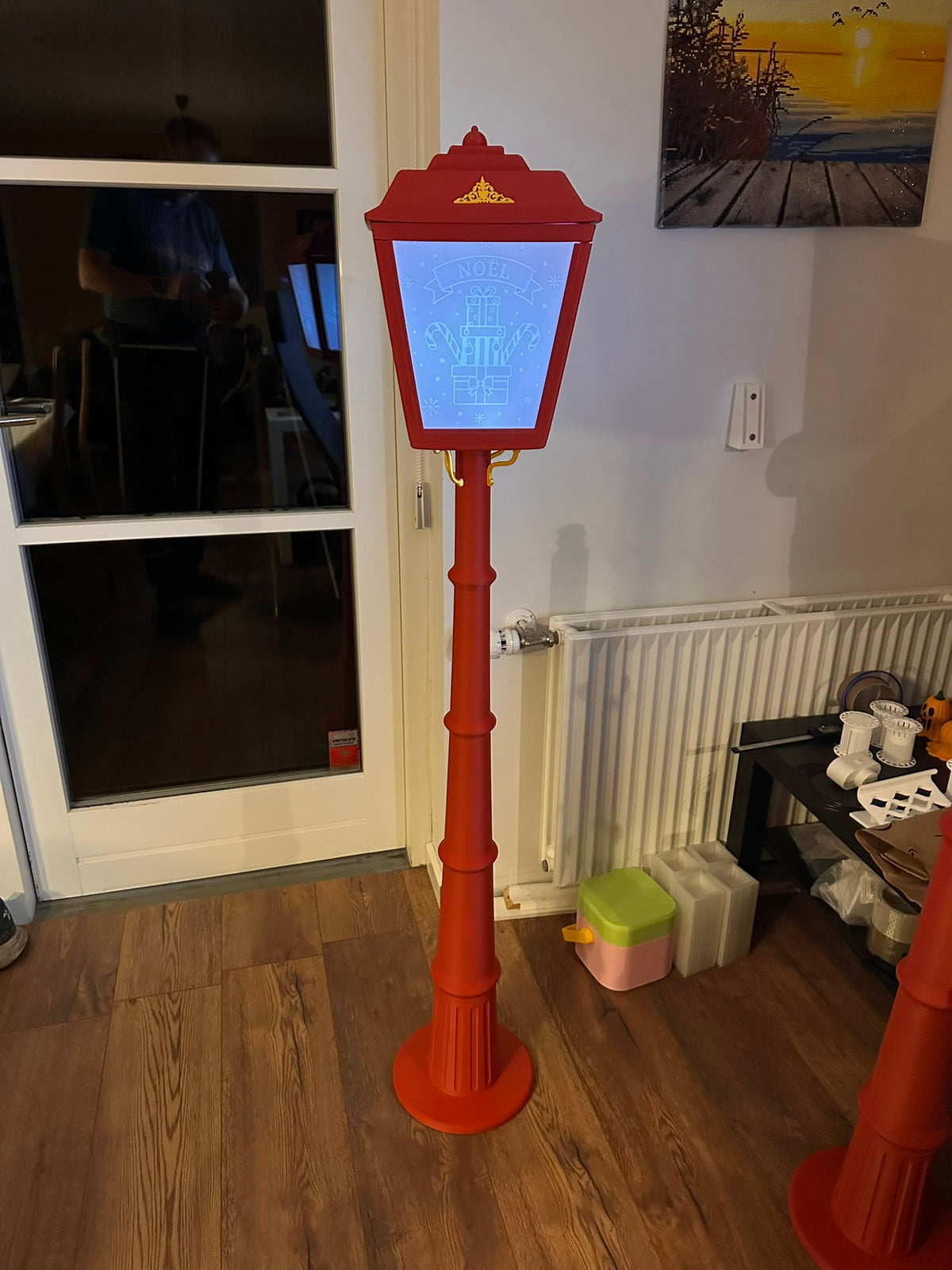 🎄 Stor 3D-printet julelanterne