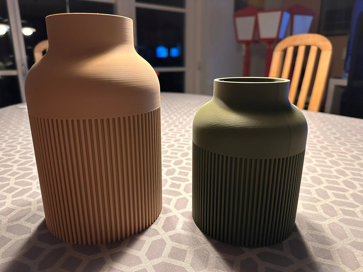 🏺 Hiku Vase – moderne Japandi-design