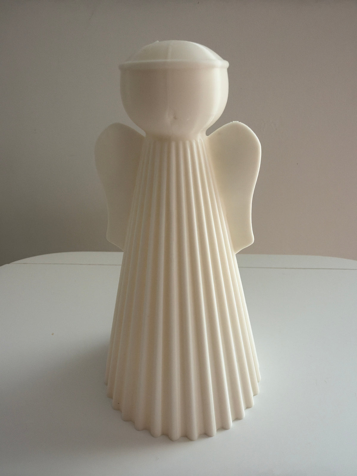 3D-printet engel på 15 cm som elegant julepynt