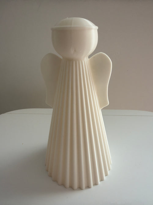 3D-printet engel på 15 cm som elegant julepynt